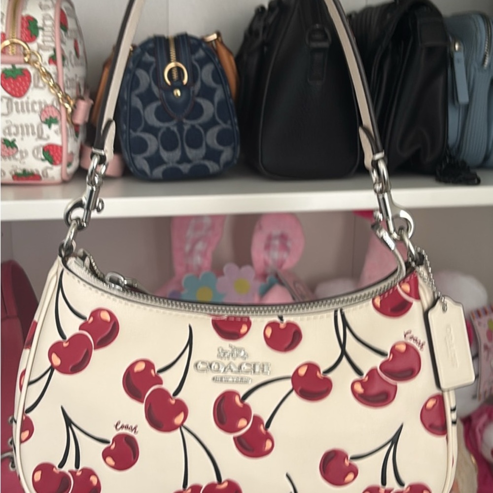 Coach Cherry Print Teri bag